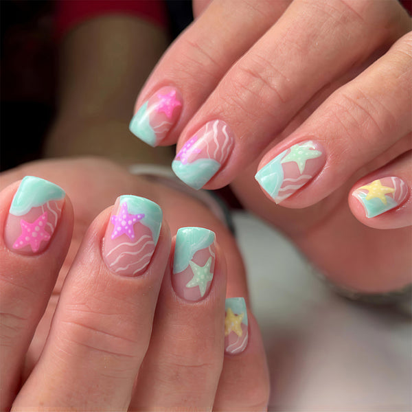 24pcs/Set Press On Nails