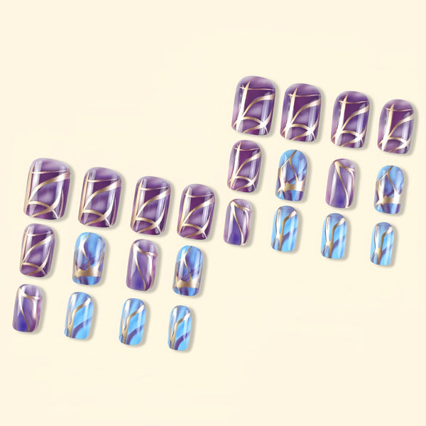 24pcs/Set Press On Nails