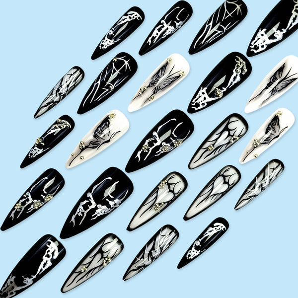 Halloween Press On Nail CZ1145-B7