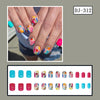 Blue Rose Red Jumping Colored Flowers