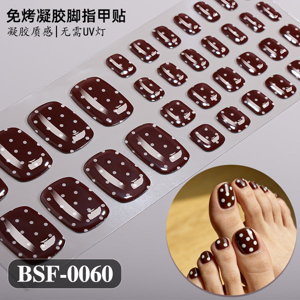 UV-free gel manicure sticker