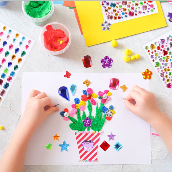 DIY Decorative Sticker Acrylic Shiny Crystal Diamond Sticker
