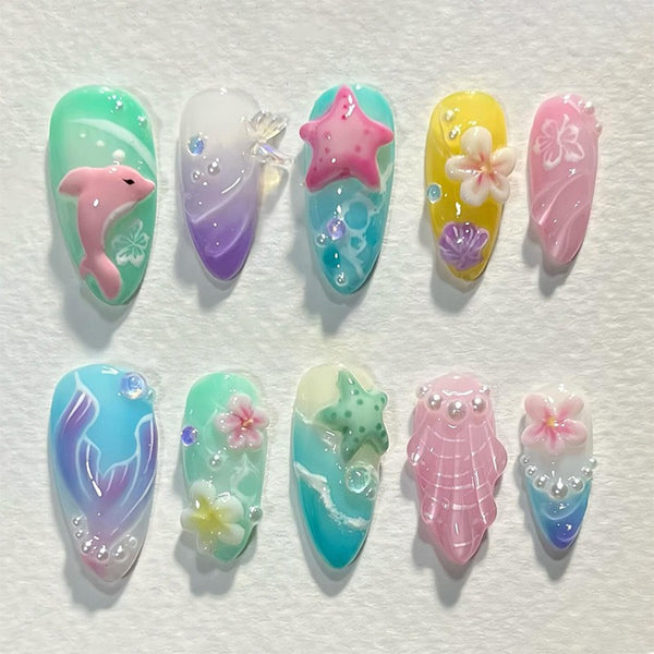 30 Pcs Halloween Press On Nail