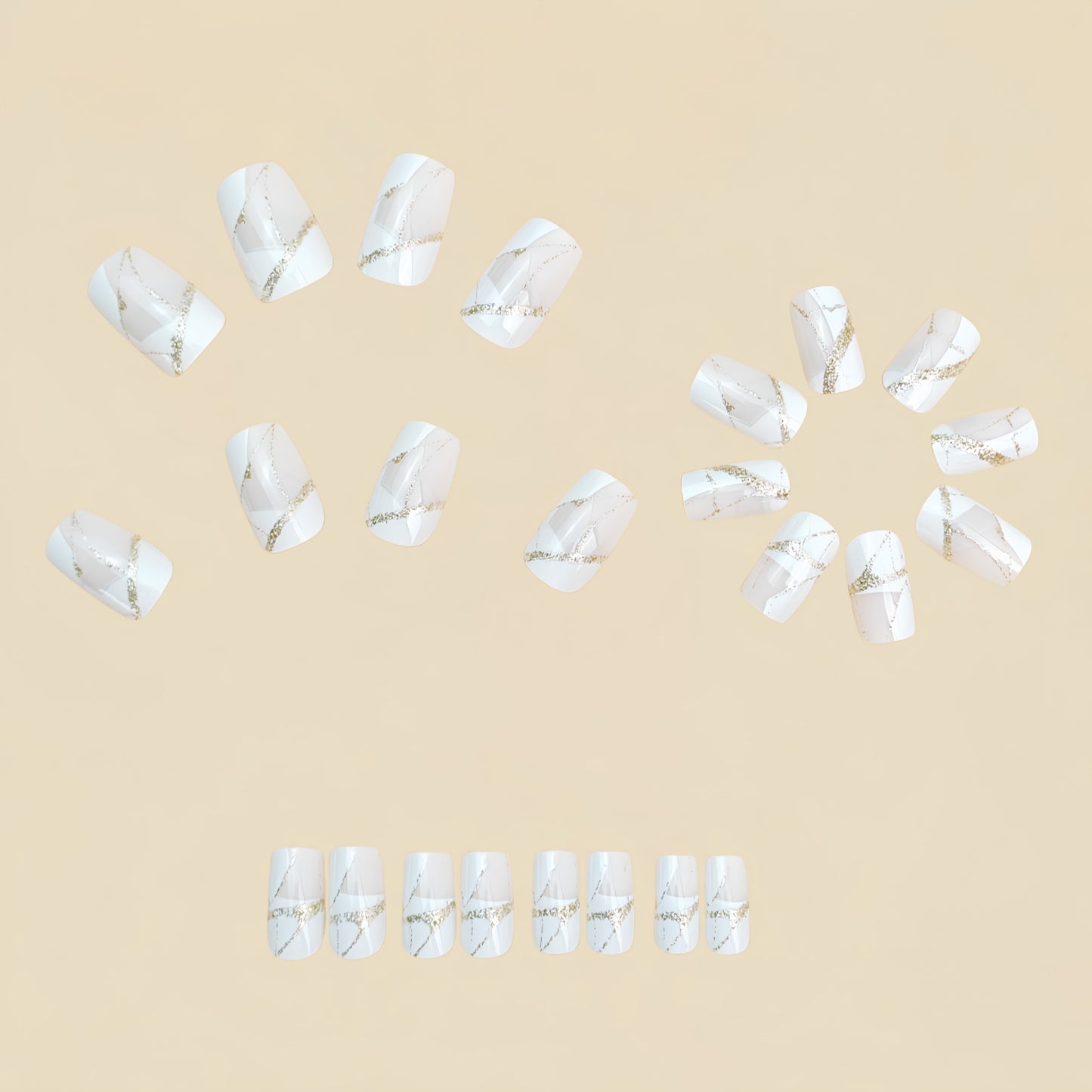 24pcs/Set Press On Nails