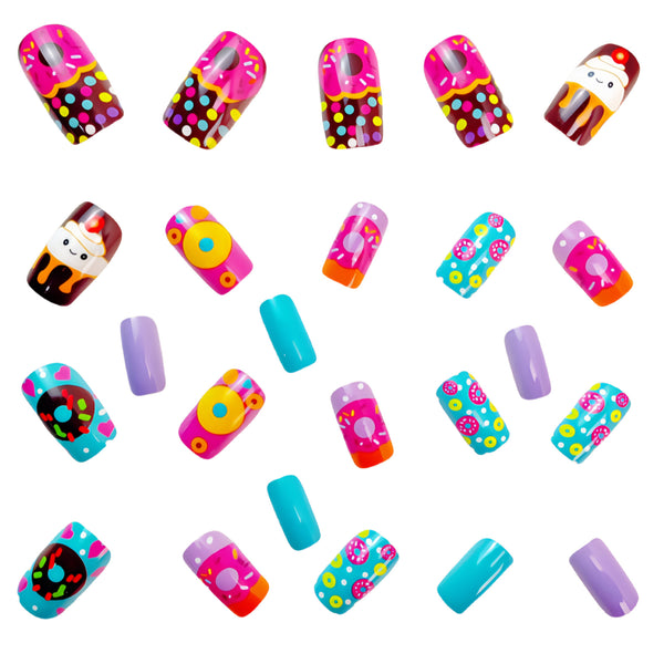 24pcs/Set Press On Nails