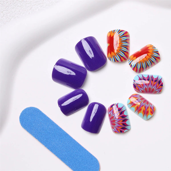 24pcs/Set Press On Nails