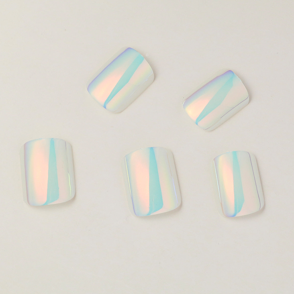 Electroplated white aurora