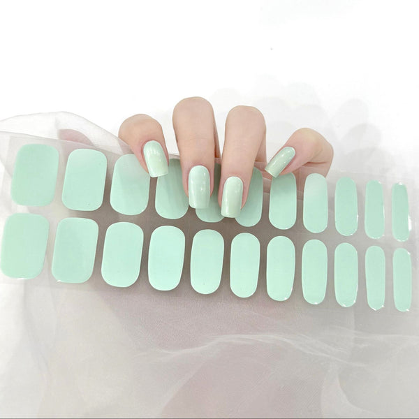 UV Gel Sticker semi-cured
