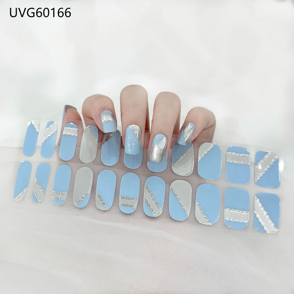 ins UV gel nail sticker UVG60166