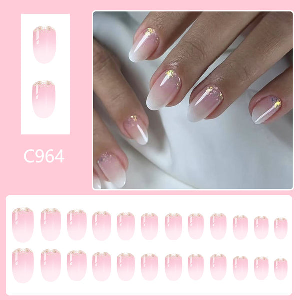 24pcs/Set Press On Nails