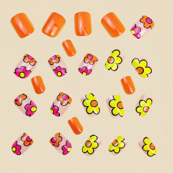 24pcs/Set Press On Nails