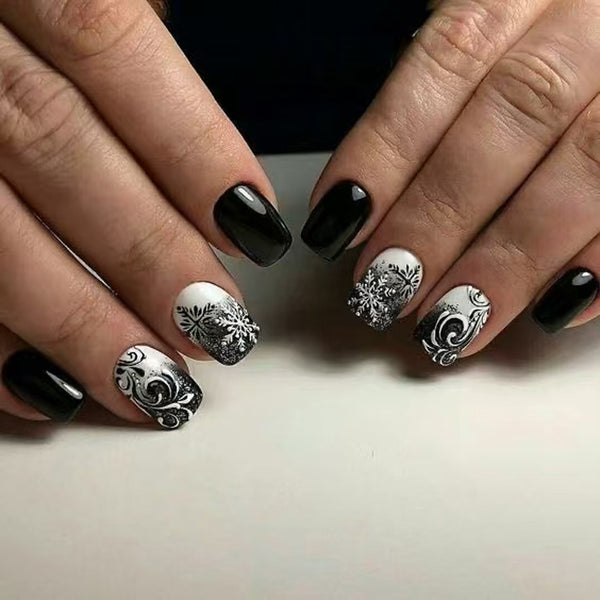 24pcs/Set Press On Nails SD-66