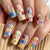 24pcs/Set Press On Nails