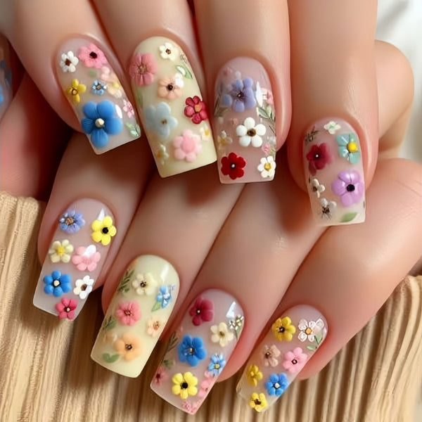 24pcs/Set Press On Nails