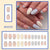 24pcs/Set Press On Nails