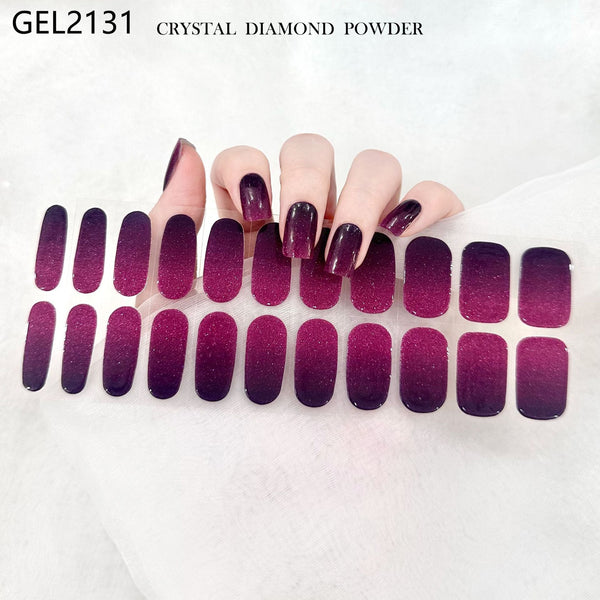 Gel nail sticker kit GEL2131 (NO UV light needed)