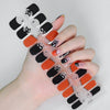 Semicured UV gel nail sticker kit JR65 (24 stickers)