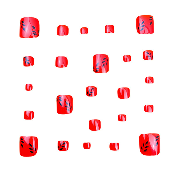 Pedicure fake nail Y879
