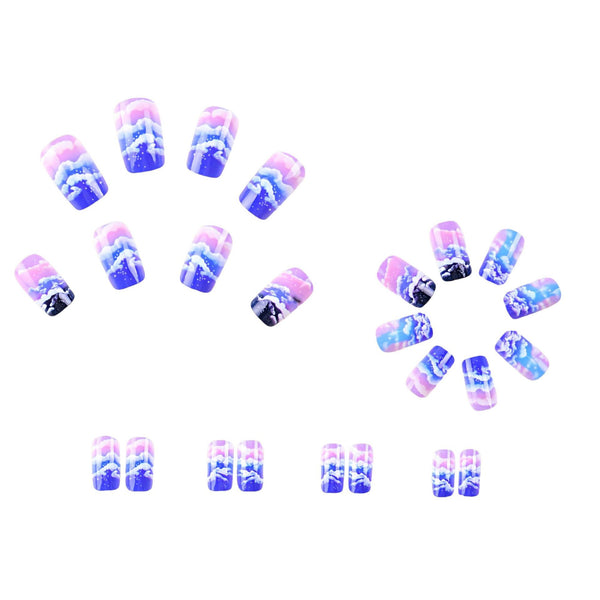 24pcs/Set Press On Nails