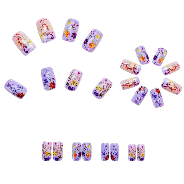 24pcs/Set Press On Nails