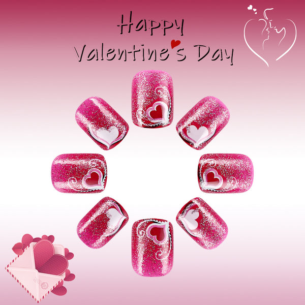 24pcs/Set Press On Nails