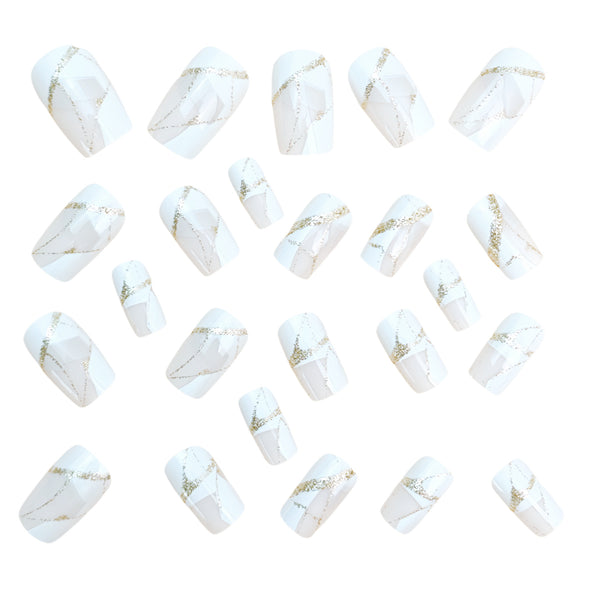 24pcs/Set Press On Nails