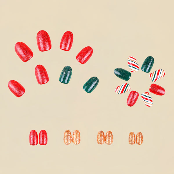 24pcs/Set Press On Nails