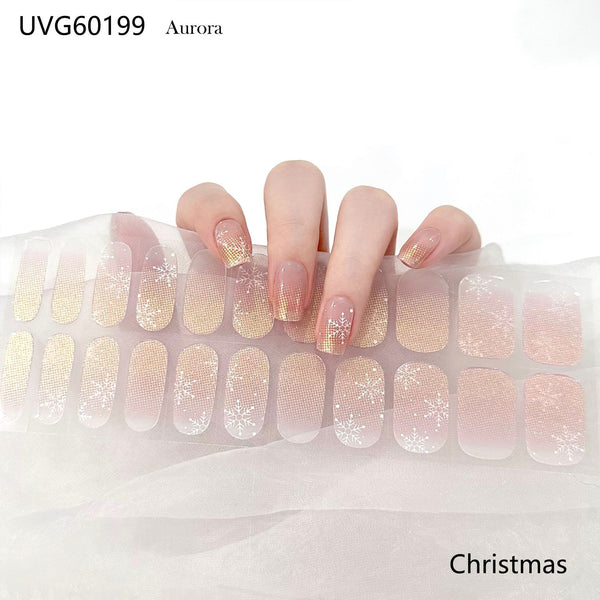 ins UV gel nail sticker