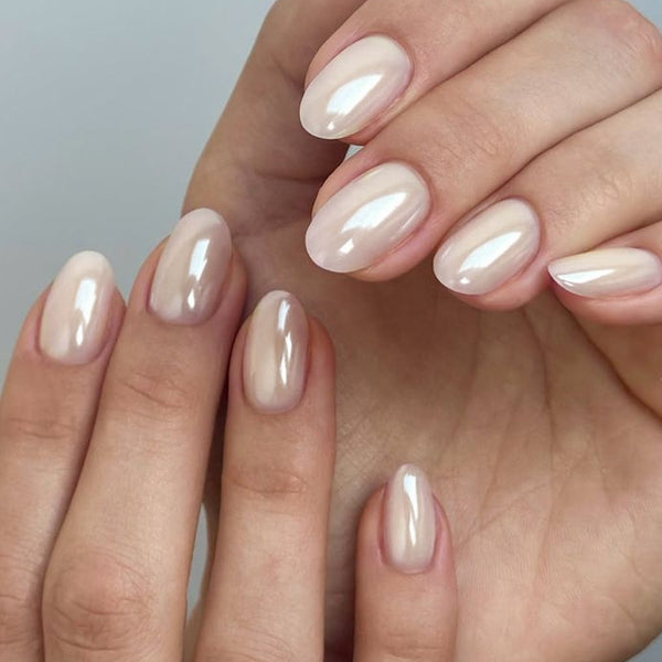 Milk tea nude electroplating 32 pieces