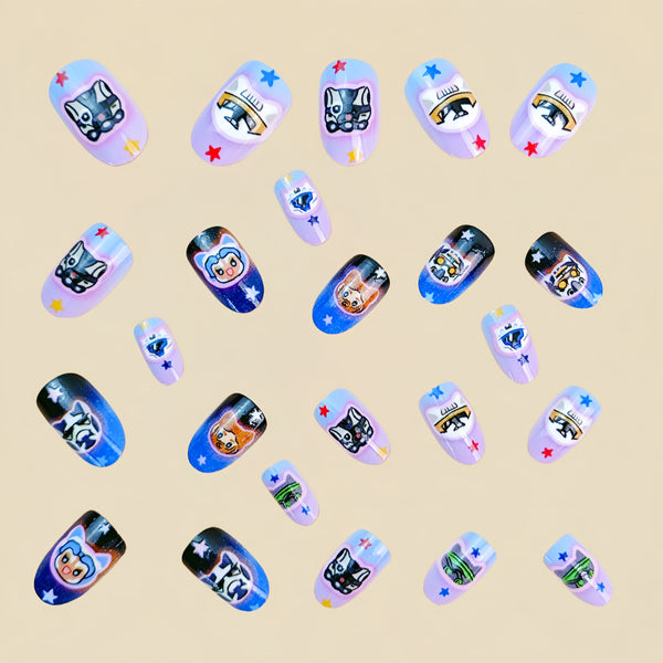 24pcs/Set Press On Nails