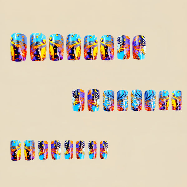 24pcs/Set Press On Nails