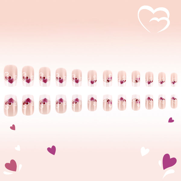 24pcs/Set Press On Nails