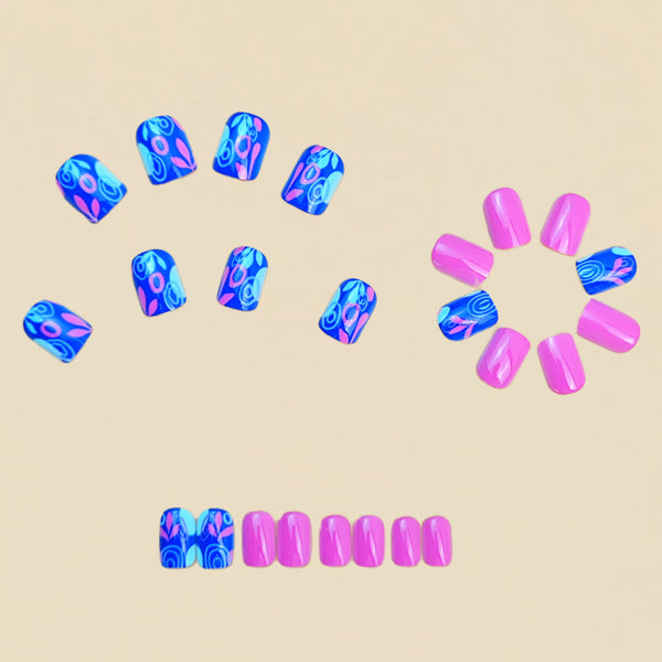 24pcs/Set Press On Nails