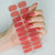 Semicured UV gel nail sticker kit