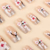 Naked pink peach blossom