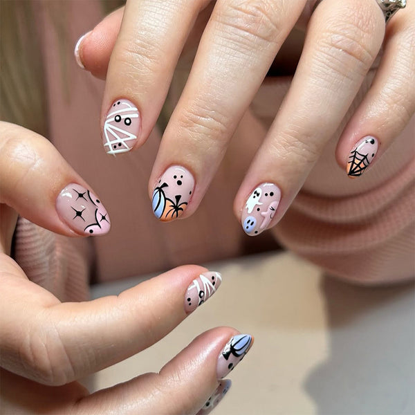 24pcs/Set Press On Nails