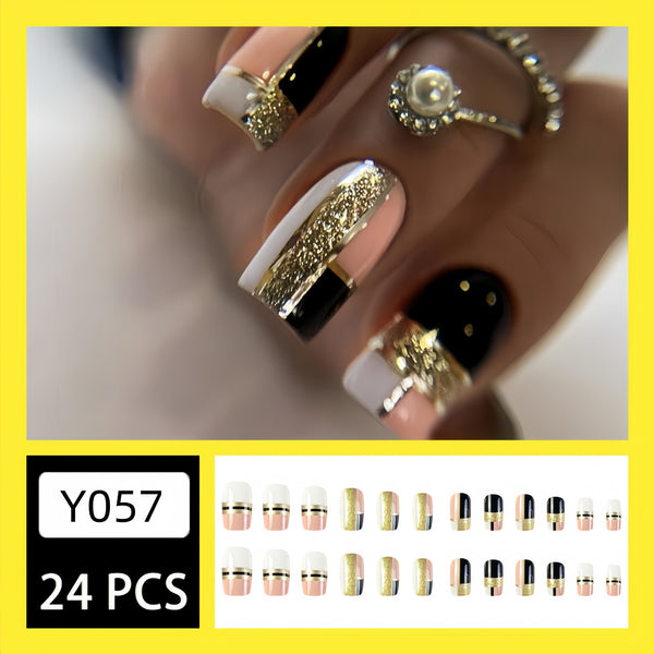 24pcs/Set Press On Nails