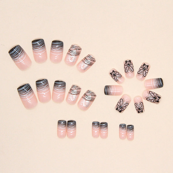 24pcs/Set Press On Nails