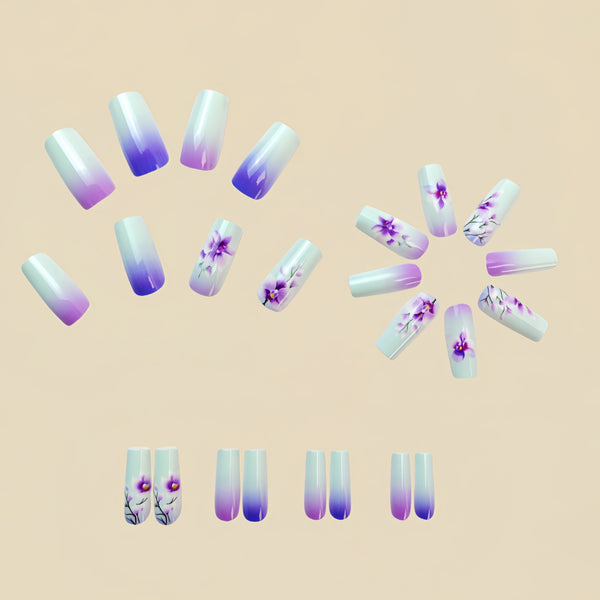 24pcs/Set Press On Nails