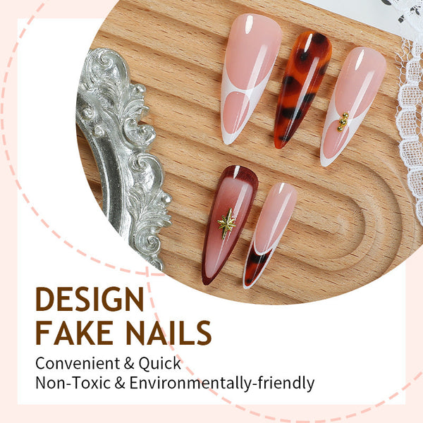 Halloween Press On Nail In Vogue