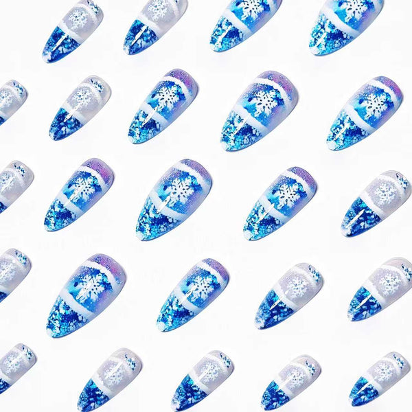 12 sizes/24 pcs press on nail w-262