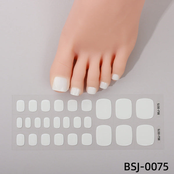 Bandes d'ongles en gel pédicure BSJ-0075