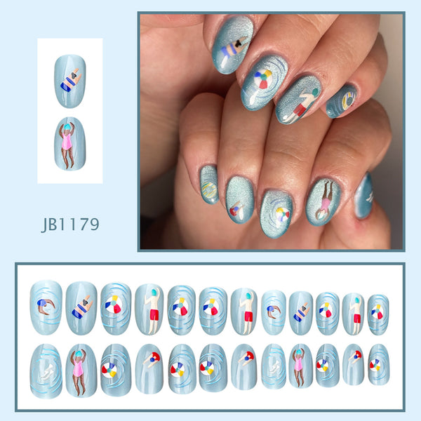 Light blue cat's eye