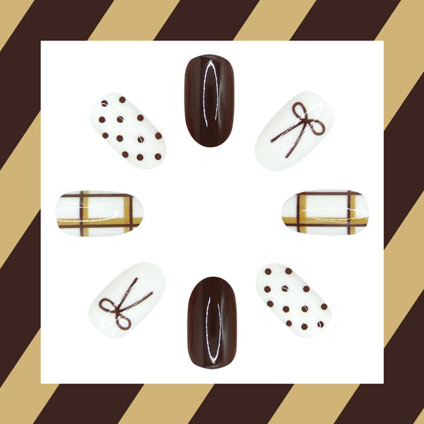 24pcs/Set Press On Nails