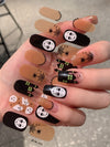 Halloween new nail wraps full stickers