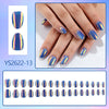 Blue and Purple Symphony Cat's Eye Aurora 32 pieces