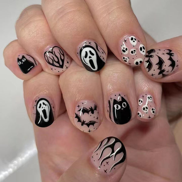 Halloween Press On Nail LC136