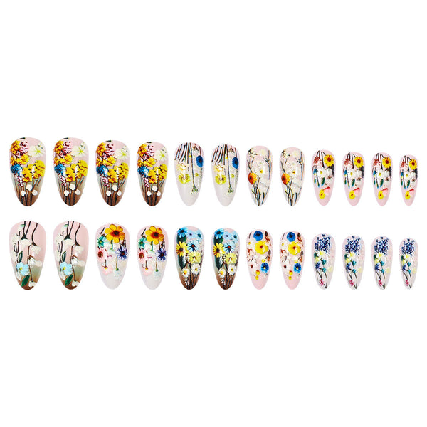 24pcs/Set Press On Nails