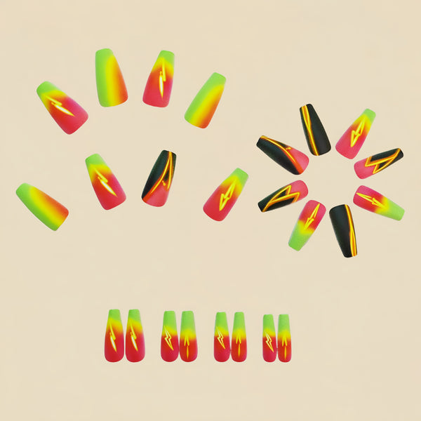 24pcs/Set Press On Nails