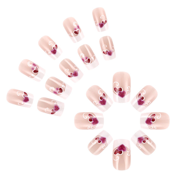 24pcs/Set Press On Nails